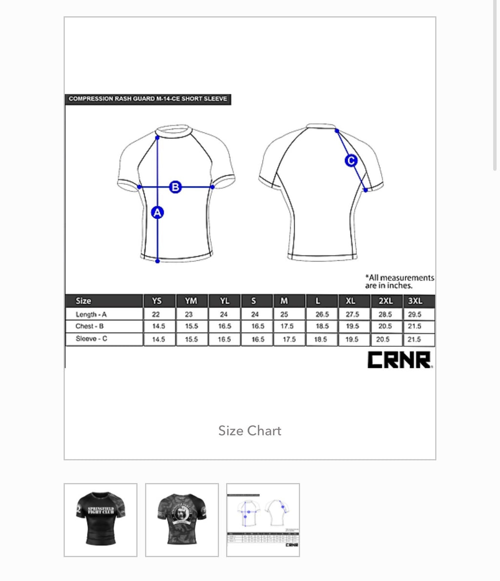 Short Sleeve Compression Rash Guard