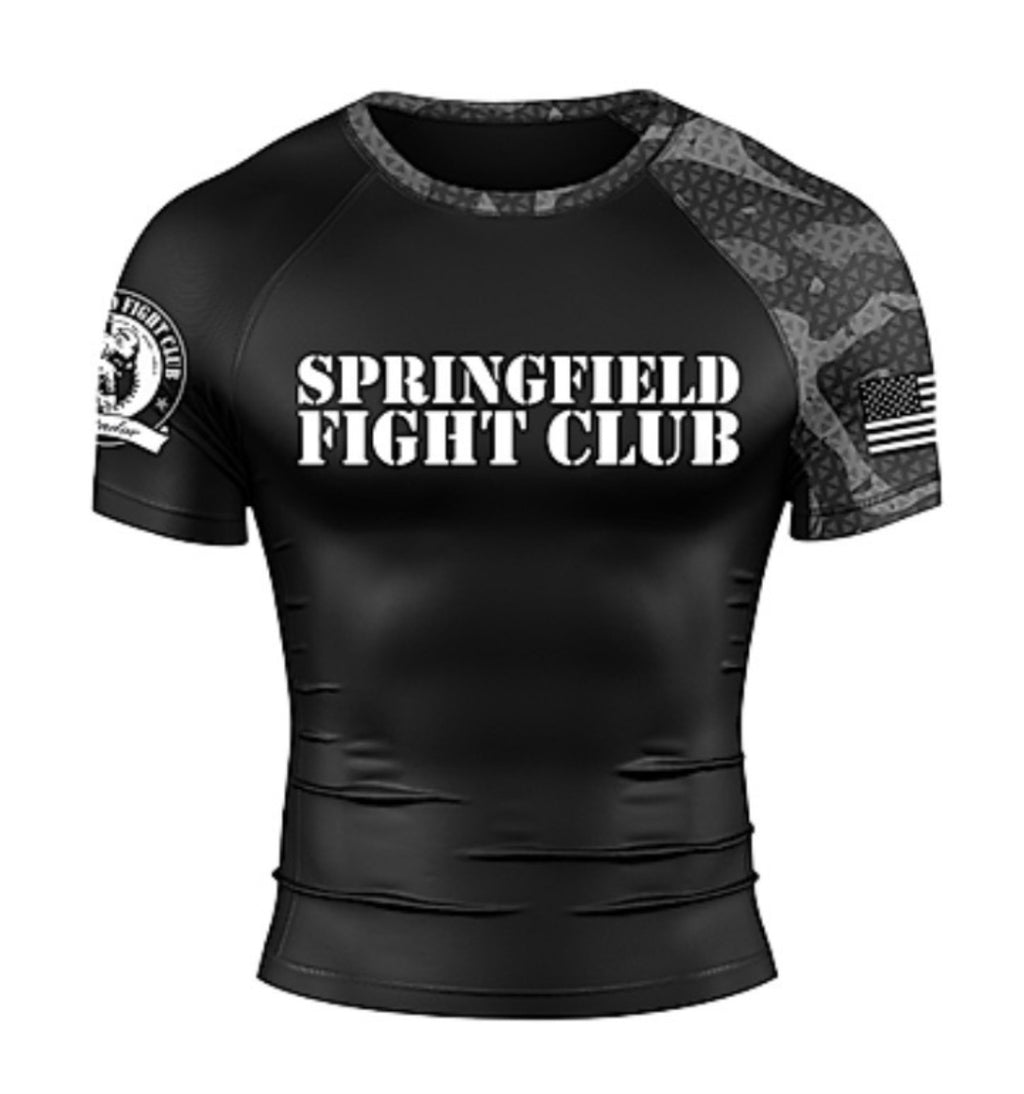 Short Sleeve Compression Rash Guard