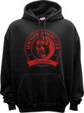 HOODIE - BLACK/RED